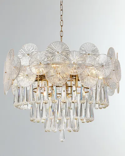 Dale Tiffany Sinclaire Chandelier In White