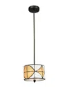 Dale Tiffany Varesa Mini Pendant In Beige
