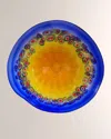 Dale Tiffany Westwind Art Glass Sculpture, 12" In Multi