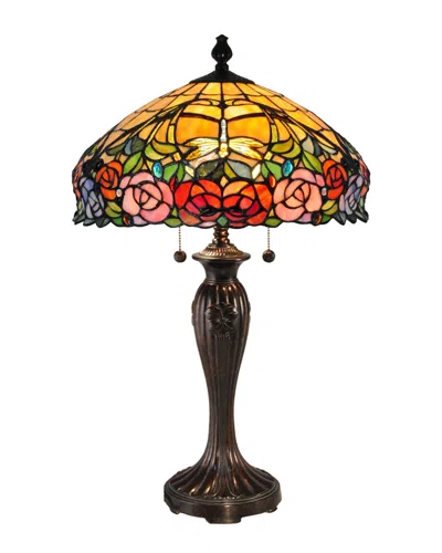 DALE TIFFANY DALE TIFFANY ZENIA ROSE TABLE LAMP