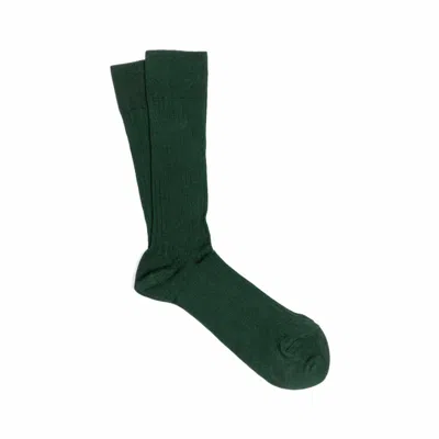Dalgado Men's 3-pack Scottish Lisle Cotton Socks Green Luis
