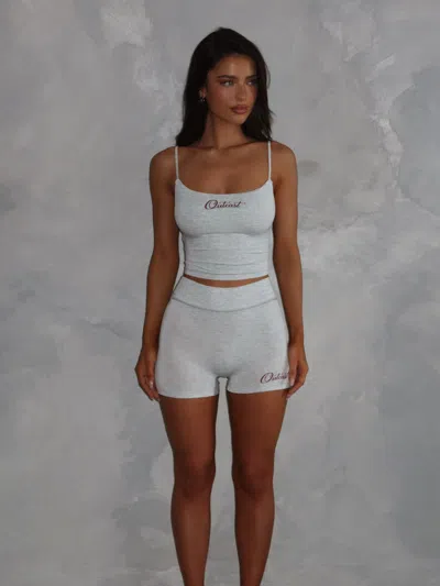 Outcast Braxton Bike Shorts Grey In Gray