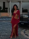 Outcast Elysia Maxi Dress Burgundy