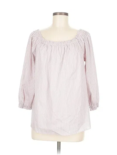 Pre-owned Dalia 3/4 Sleeve Blouse In Pink