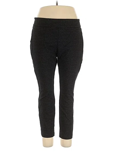 Pre-owned Dalia Active Pants In Black