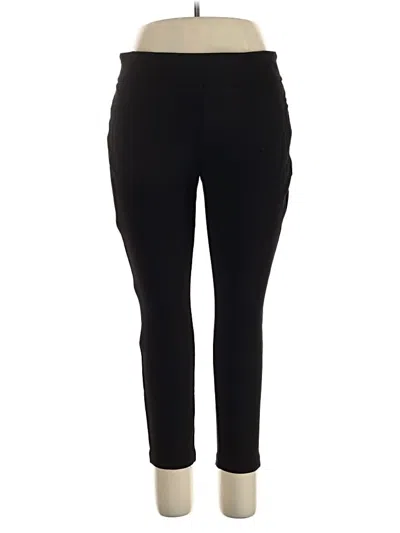 Pre-owned Dalia Active Pants In Black