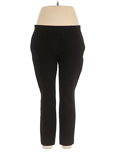 Pre-owned Dalia Active Pants In Black