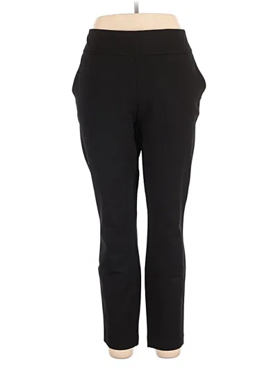 Pre-owned Dalia Active Pants In Black