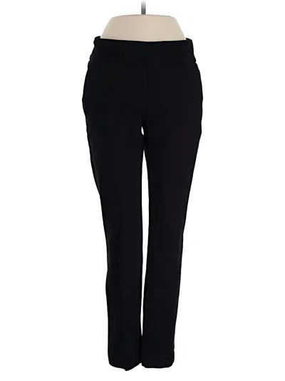 Pre-owned Dalia Active Pants In Black