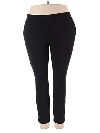 Pre-owned Dalia Active Pants In Black