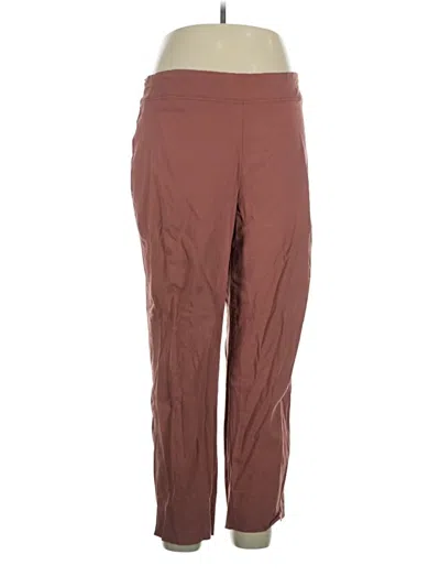Pre-owned Dalia Active Pants In Brown