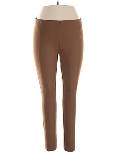 Pre-owned Dalia Active Pants In Brown