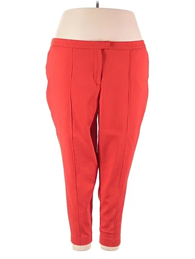 Pre-owned Dalia Active Pants In Red