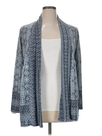 Pre-owned Dalia Cardigan Sweater In Blue