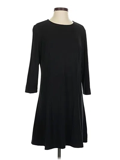 Pre-owned Dalia Casual Dress In Black