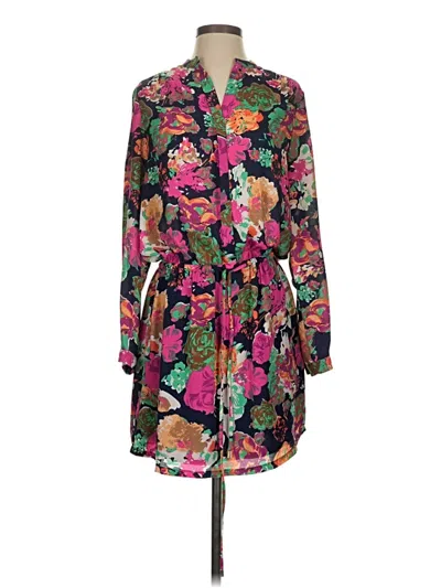 Pre-owned Dalia Casual Dress In Black