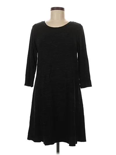 Pre-owned Dalia Casual Dress In Black