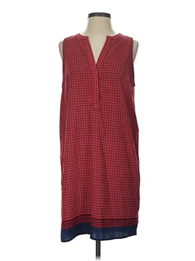 Pre-owned Dalia Casual Dress In Burgundy