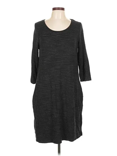 Pre-owned Dalia Casual Dress In Gray
