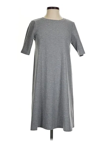 Pre-owned Dalia Casual Dress In Gray