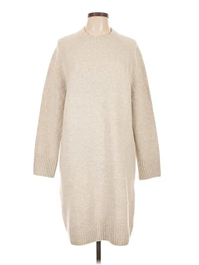 Pre-owned Dalia Casual Dress In Tan
