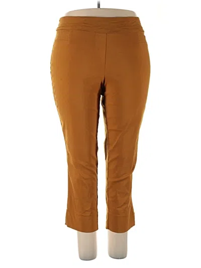 Pre-owned Dalia Casual Pants In Brown