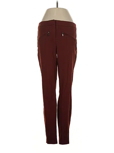 Pre-owned Dalia Casual Pants In Burgundy