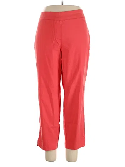 Pre-owned Dalia Casual Pants In Red