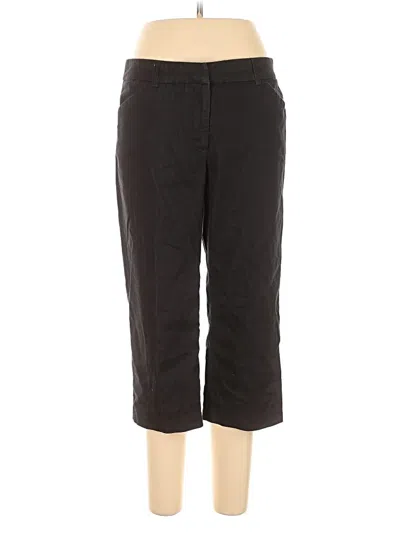 Pre-owned Dalia Collection Casual Pants In Black