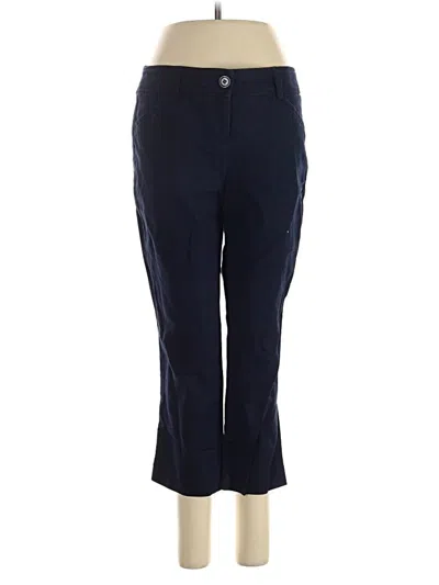 Pre-owned Dalia Collection Casual Pants In Blue