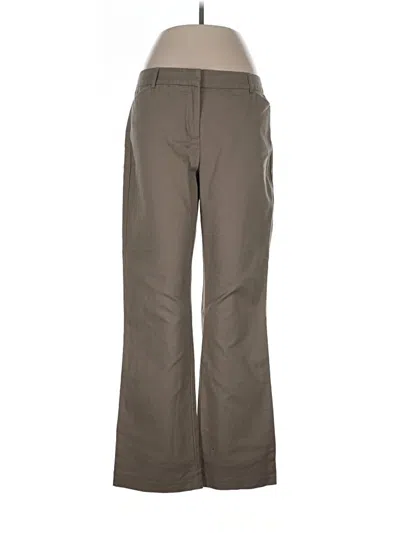 Pre-owned Dalia Collection Casual Pants In Gray