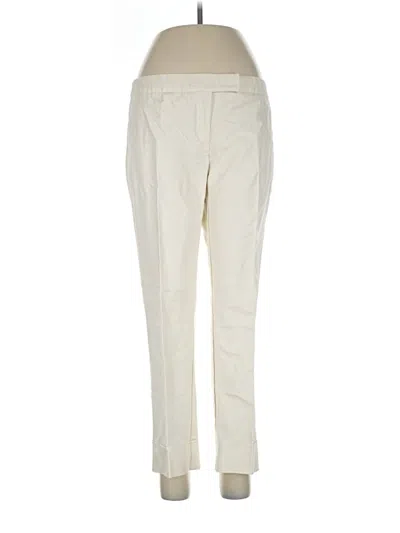 Pre-owned Dalia Collection Casual Pants In Ivory