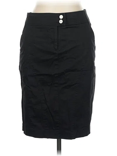 Pre-owned Dalia Collection Casual Skirt In Black