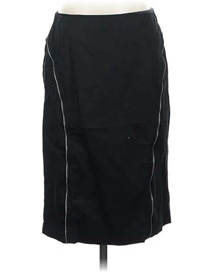 Pre-owned Dalia Collection Casual Skirt In Black
