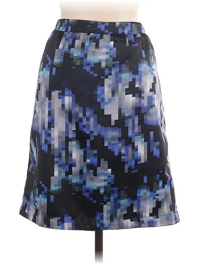 Pre-owned Dalia Collection Casual Skirt In Blue