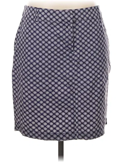 Pre-owned Dalia Collection Casual Skirt In Blue