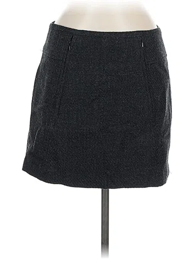 Pre-owned Dalia Collection Casual Skirt In Gray