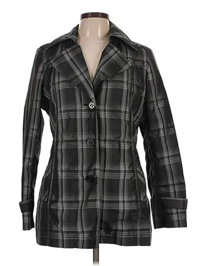 Pre-owned Dalia Collection Coat In Gray