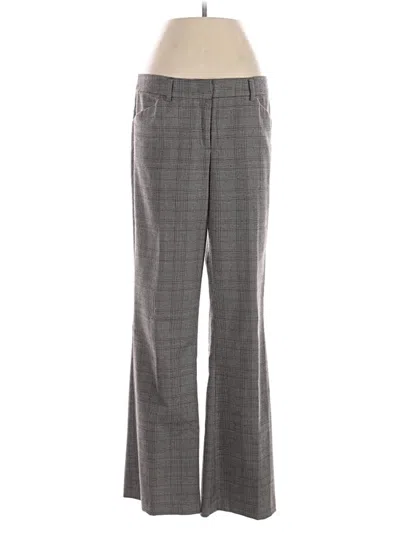 Pre-owned Dalia Collection Dress Pants In Gray
