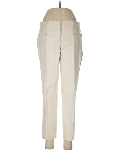 Pre-owned Dalia Collection Dress Pants In White