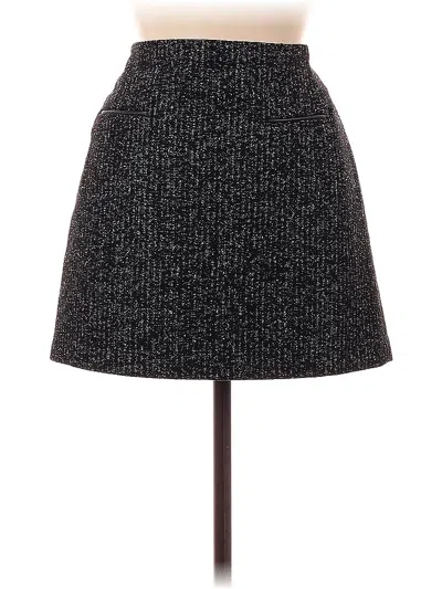 Pre-owned Dalia Collection Formal Skirt In Black