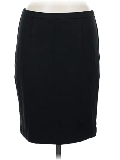 Pre-owned Dalia Collection Formal Skirt In Black