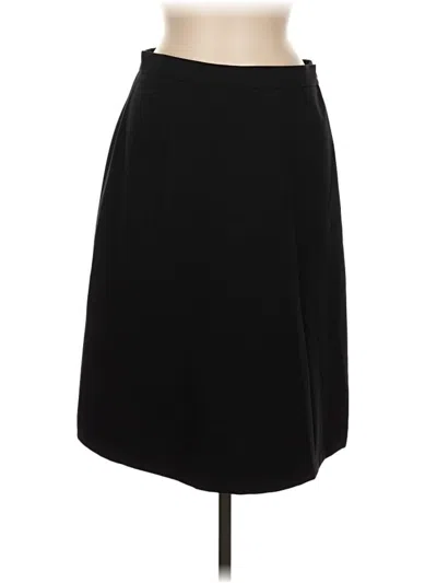 Pre-owned Dalia Collection Formal Skirt In Black
