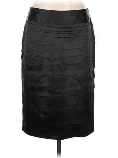 Pre-owned Dalia Collection Formal Skirt In Black