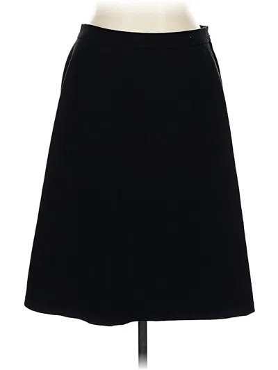 Pre-owned Dalia Collection Formal Skirt In Black