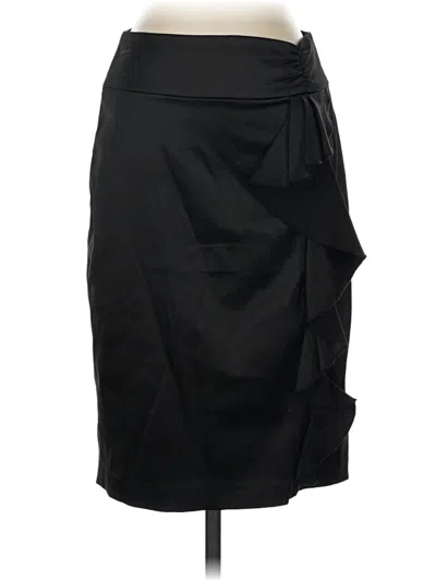 Pre-owned Dalia Collection Formal Skirt In Black