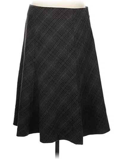 Pre-owned Dalia Collection Formal Skirt In Black