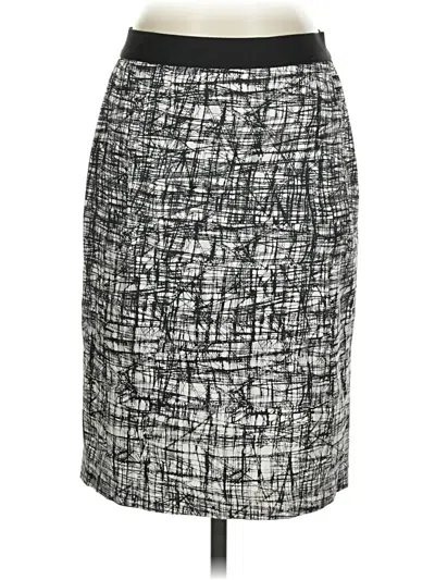 Pre-owned Dalia Collection Formal Skirt In Gray