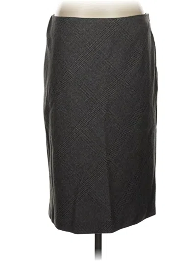 Pre-owned Dalia Collection Formal Skirt In Gray