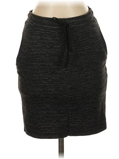 Pre-owned Dalia Collection Formal Skirt In Gray